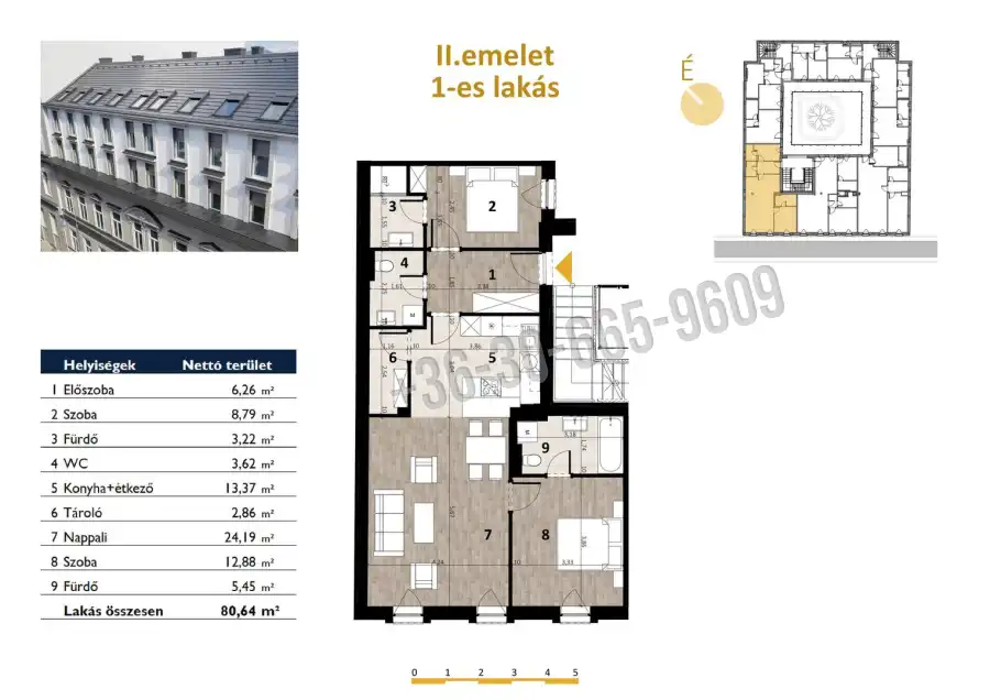 eladó új építésű téglalakás, Budapest, VII. kerület